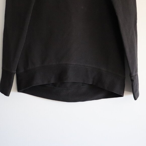 Lululemon Womens Meditate Black Sz 4 Activewear High-Low Wide Neck Sweatshirt - Picture 10 of 12